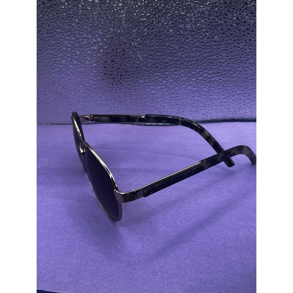 Foster Grant Designer Aviator Sunglasses Rose Metal Frame Pink Gradient Lenses - Picture 5 of 10